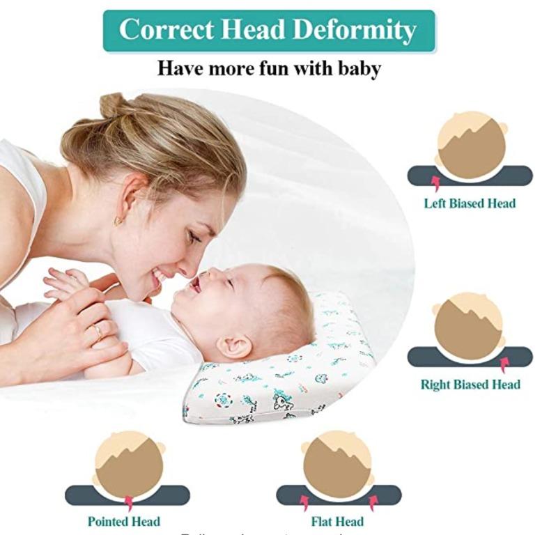 MKICESKY Cervical Memory Foam Baby Pillow, Babies & Kids, Baby Nursery