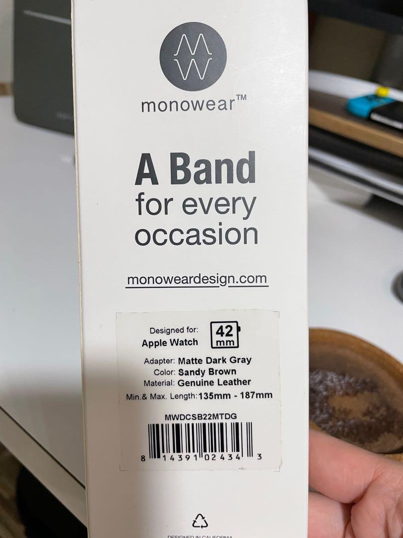 Monowear leather cheap deployant band