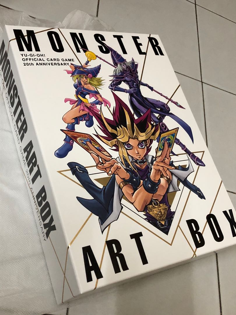 Monster Art Book YuGiOh! Official game card 20th anniversary, By