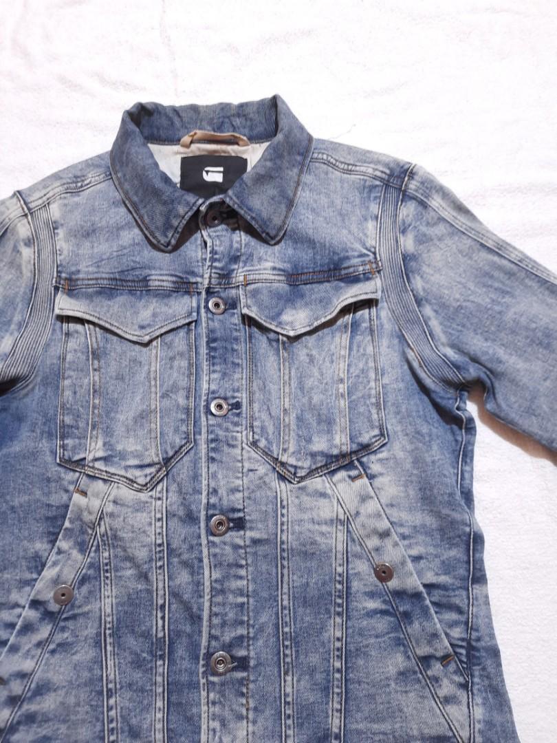 Moto Trucker Denim Jacket G STAR RAW 