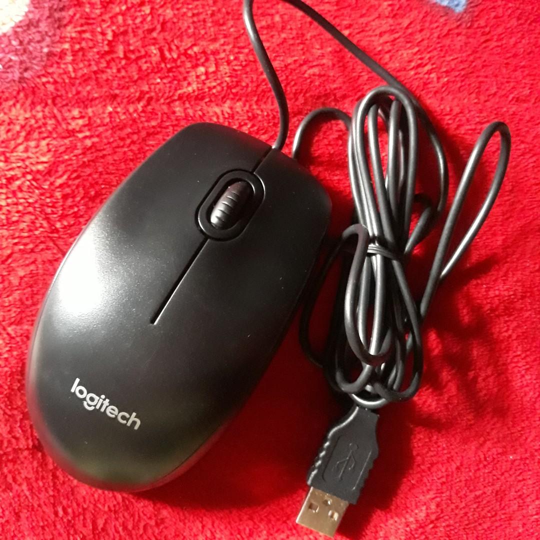 Mouse Logitech B100, Elektronik, Bagian Komputer & Aksesoris di Carousell