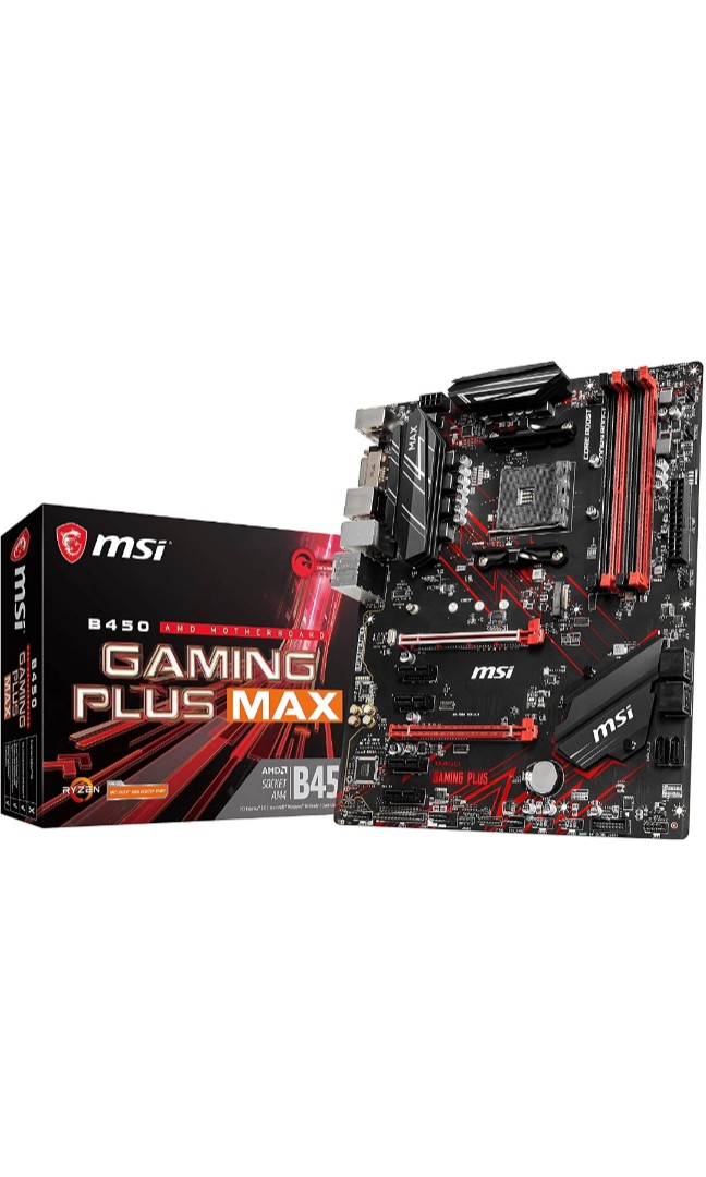 MSI B450 GAMING PLUS MAX MOTHERBOARD Computers Tech Parts