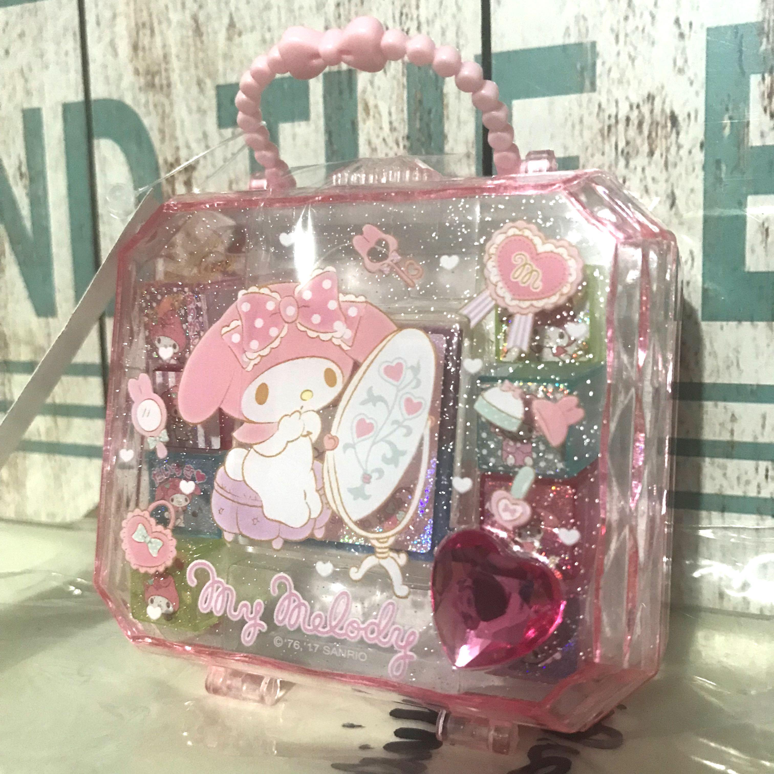 My Melody Stamp (Category: Craft Supplies & Tools) located in Las Pinas. Submitted by fabbieb (Listing ID 1171251908, Image 1). Description: My Melody by Sanrio Stamp Mini stamp set Case is approx 3” x 3.5” 2 ink pads 8 stamps New P550 + sf Location: Parañaque City ✅grab/lalamove ✅fastrack - 3-5 business days for Mmla delivery ( expect delays) ✅book your preferred courier ✅ Philippines only - basta kaya ng courier MOP: gcash bdo bpi ❌shopeelink ❌