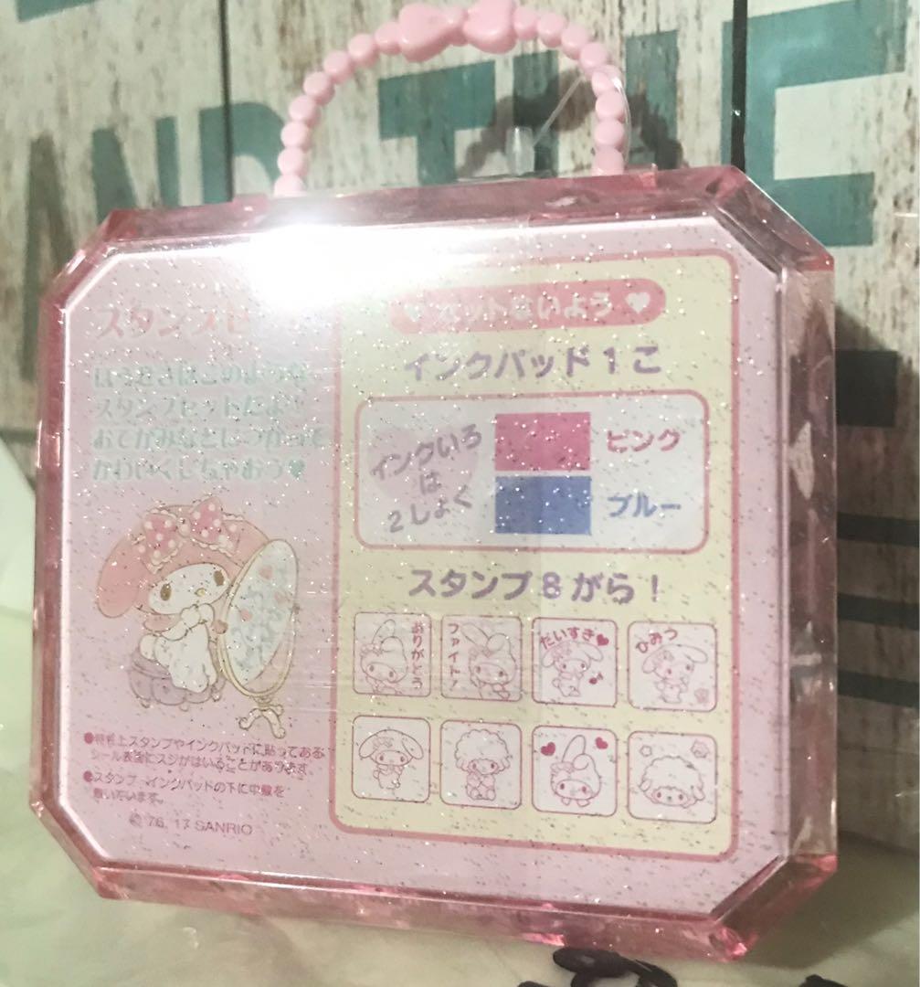 My Melody Stamp (Category: Craft Supplies & Tools) located in Las Pinas. Submitted by fabbieb (Listing ID 1171251908, Image 3). Description: My Melody by Sanrio Stamp Mini stamp set Case is approx 3” x 3.5” 2 ink pads 8 stamps New P550 + sf Location: Parañaque City ✅grab/lalamove ✅fastrack - 3-5 business days for Mmla delivery ( expect delays) ✅book your preferred courier ✅ Philippines only - basta kaya ng courier MOP: gcash bdo bpi ❌shopeelink ❌