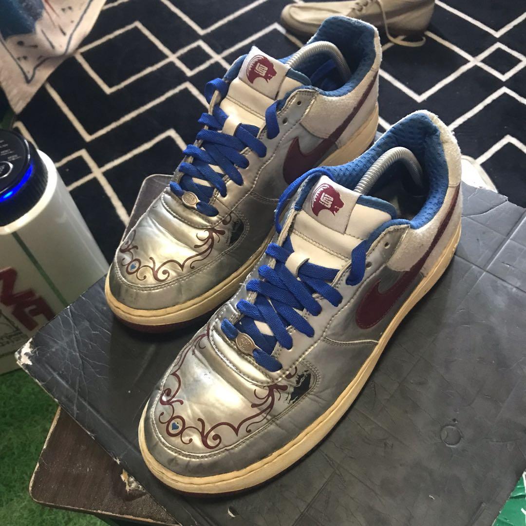 Nike Air Force 1 James' premium collection royale, Men's Fashion, Footwear, Sneakers on Carousell