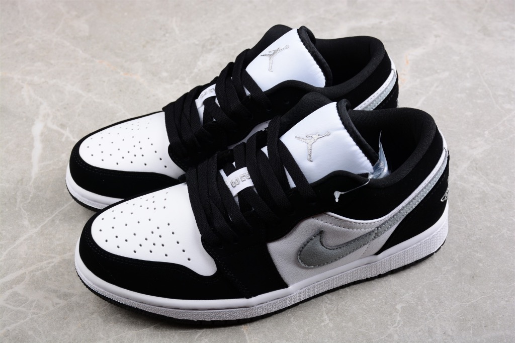 Air jordan 1 low black clearance white