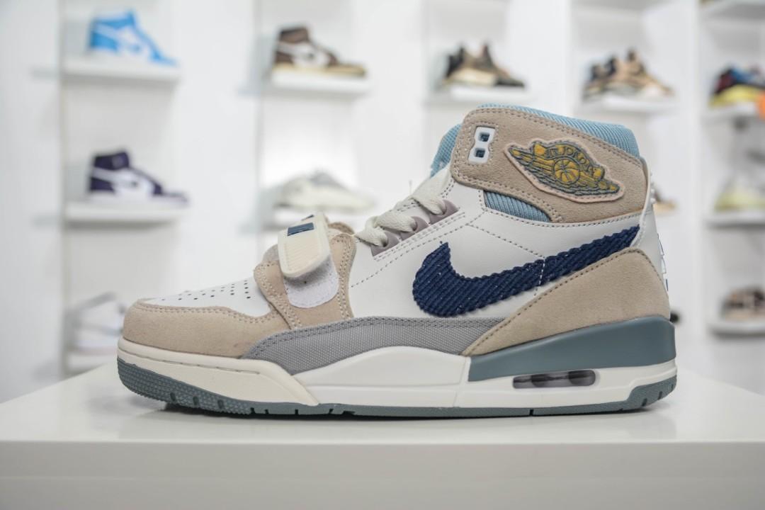 Nike Air Jordan Legacy 312 White Mystic Navy 2022 DQ5347 141
