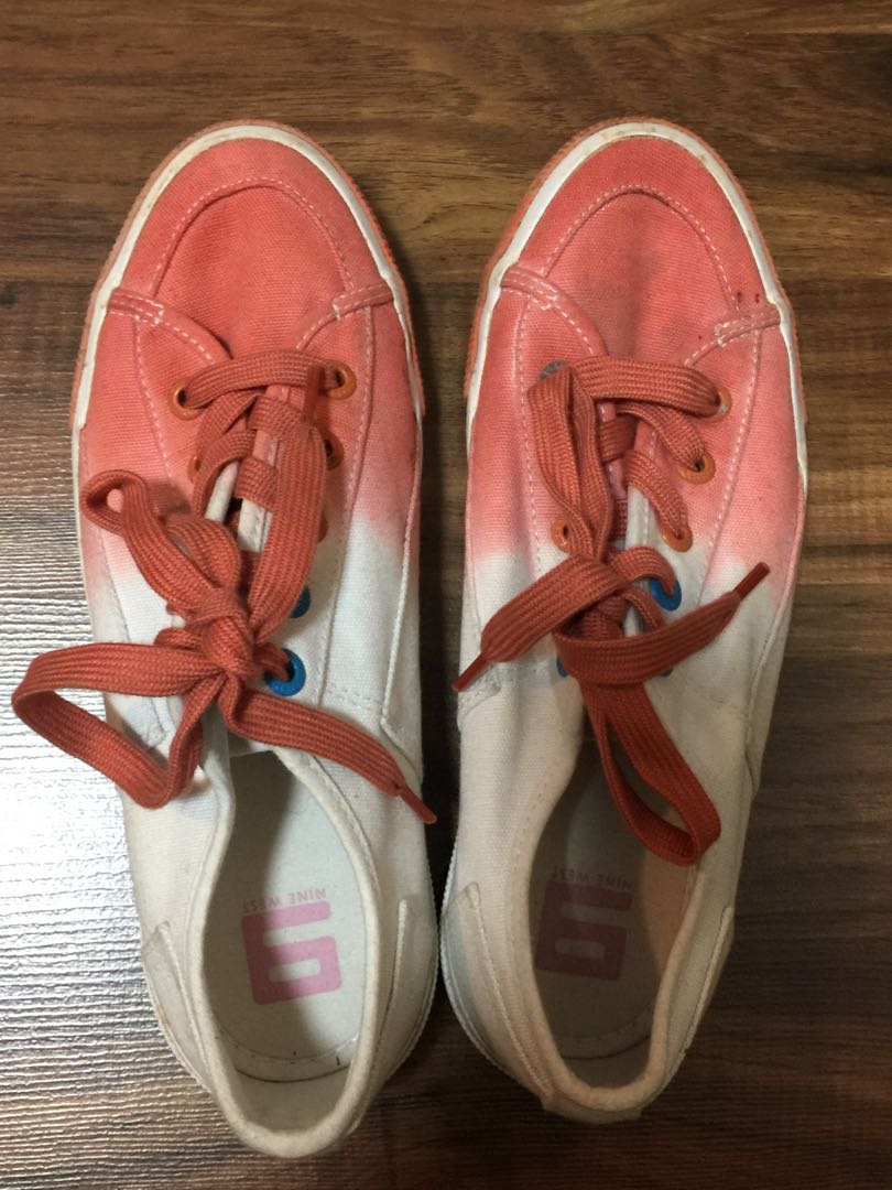 Nine west orange shoes on sale