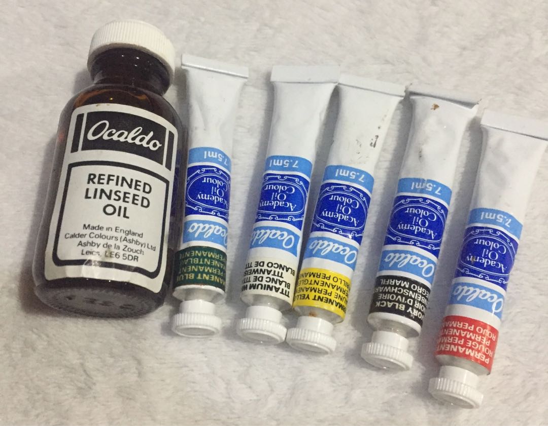 Ocaldo Academy Oil Colour Paint, Hobbies & Toys, Stationary & Craft