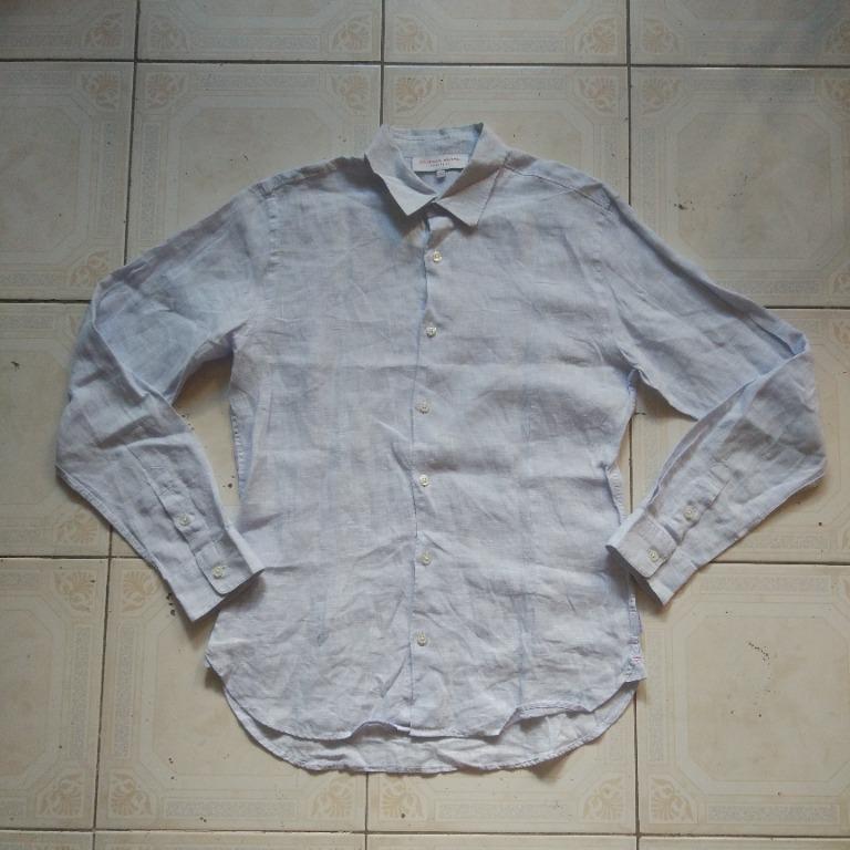 Orlebar Brown Linen Longsleeve S (Category: Formal Shirts) located in Pasay City. Submitted by denimdude.ph (Listing ID 1171126695, Image 1). Description: .
