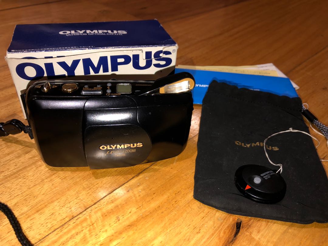 Olympus MJU Zoom Deluxe, Photography, Cameras on Carousell