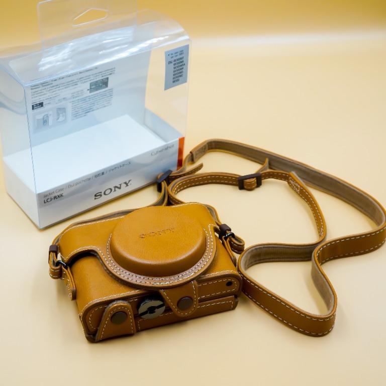 Original Sony LCJ-RXK Jacket Camera Case Holder for Sony RX100 Series ...