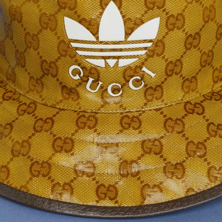 ADIDAS X GUCCI BUCKET HAT, Men's Fashion, Watches & Accessories, Caps
