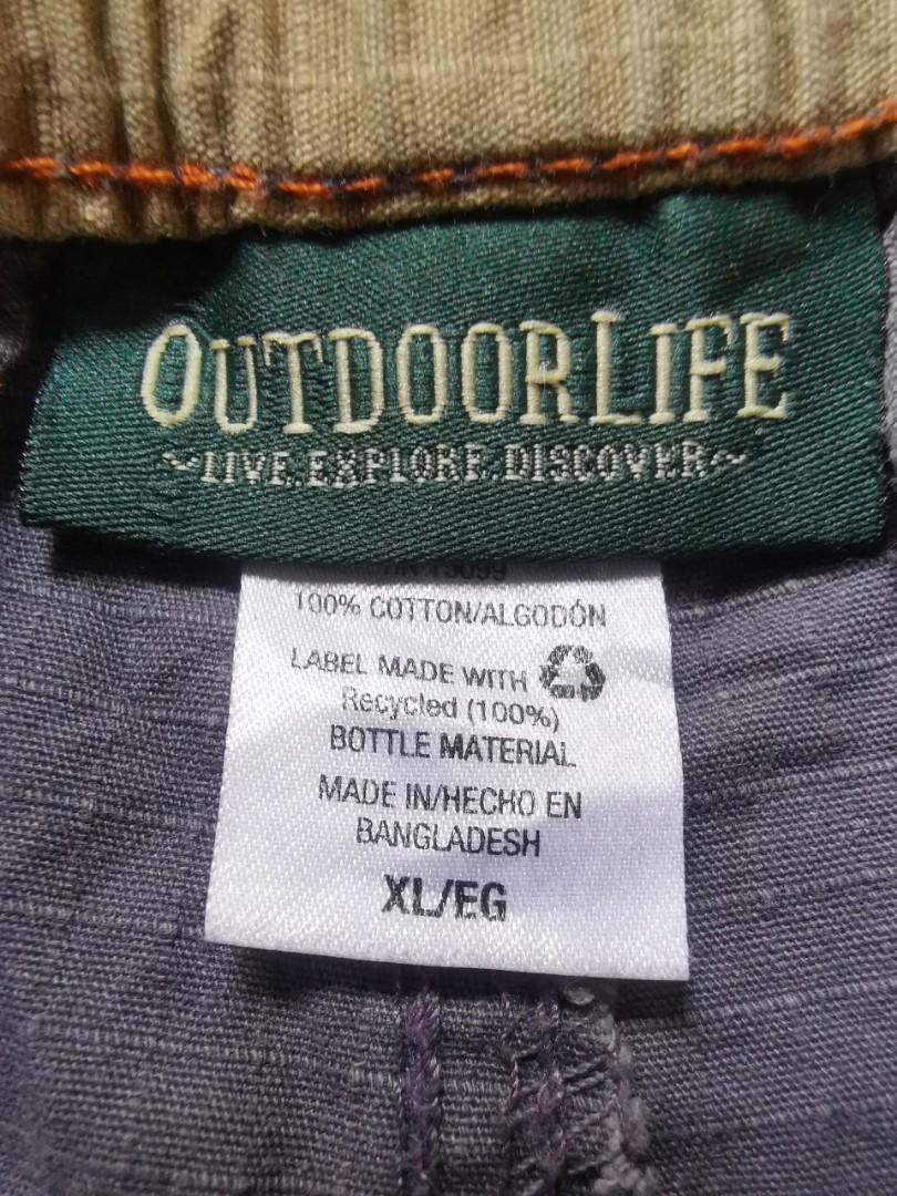 Outdoor life sale cargo shorts