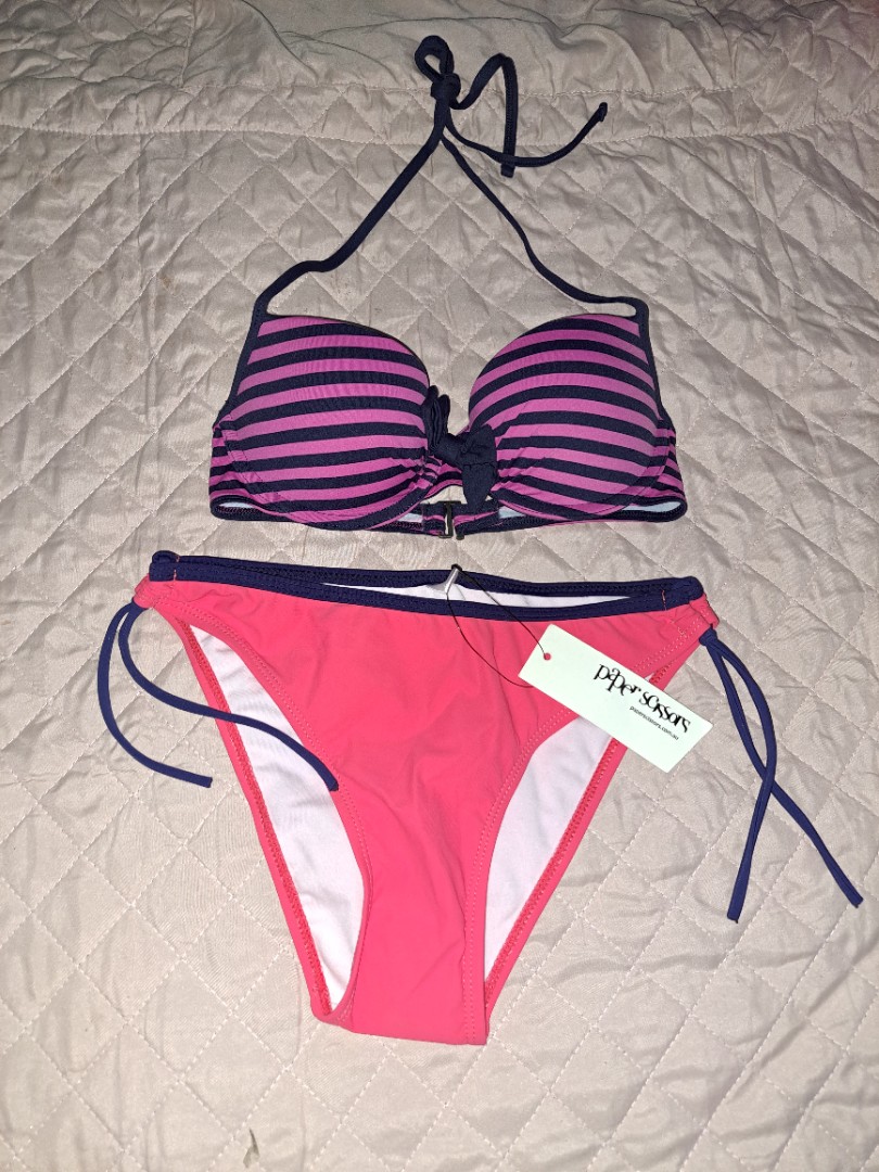 PAPER AND SCISSORS BIKINI, Women's Fashion, Swimwear, Bikinis
