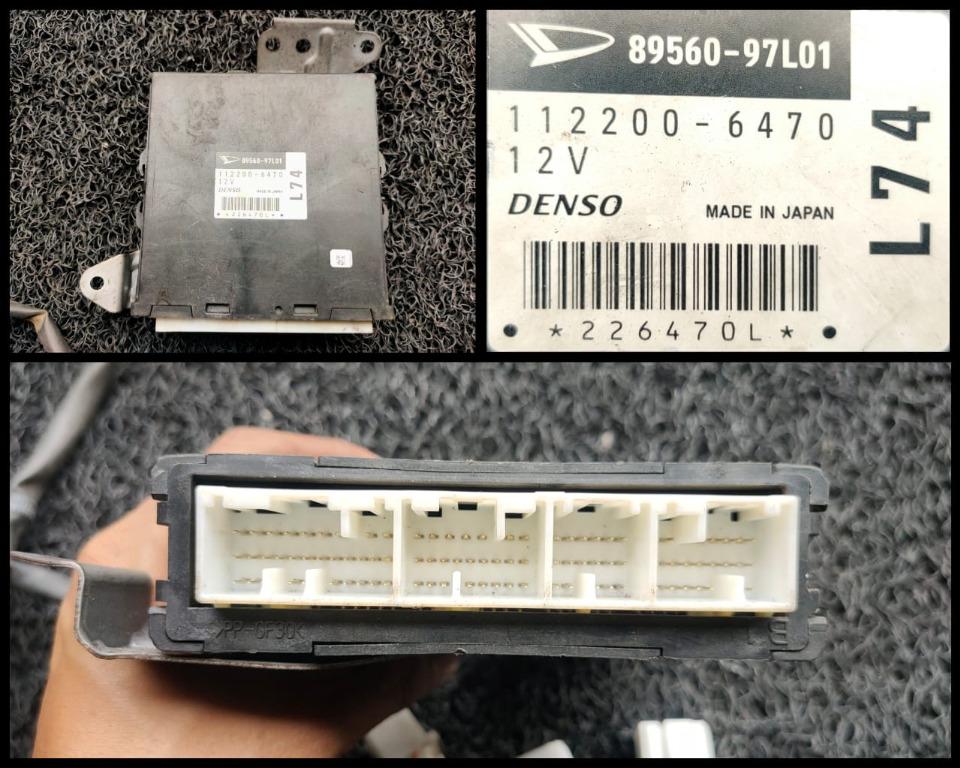 Perodua Kelisa Gino L7 Kenari Move L9 EJ 1000cc VVTi Engine ECU Wiring