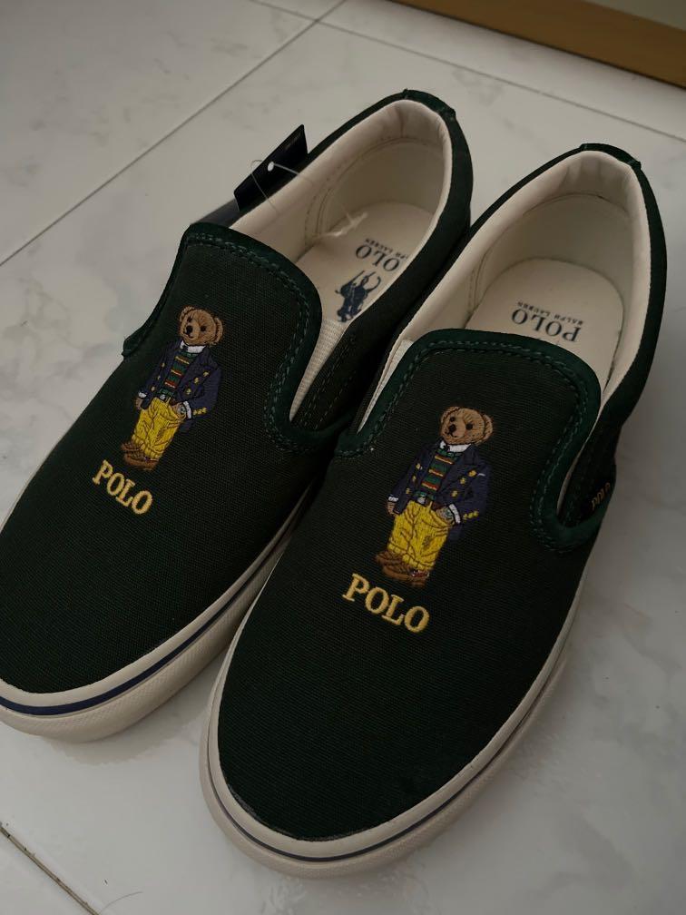 Ralph lauren canvas new arrivals trainers
