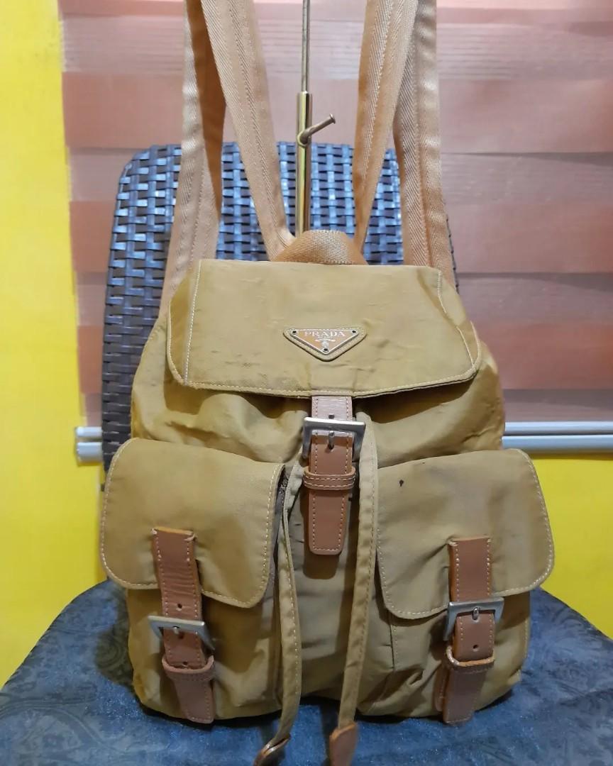 Prada Backpack small fix, Luxury, Bags & Wallets on Carousell