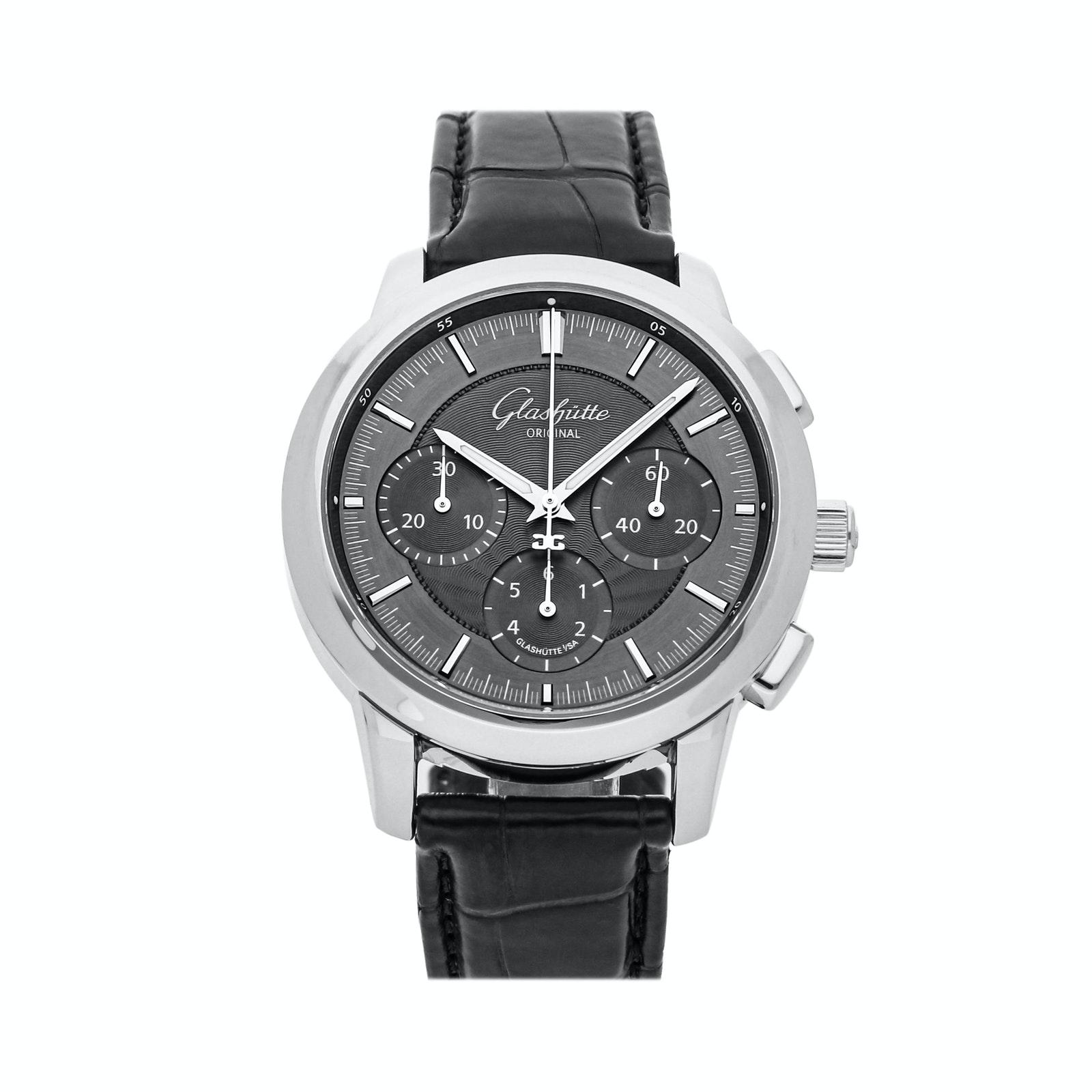 Pre Owned Glashtte Original Senator Chronograph 39 31 34 42