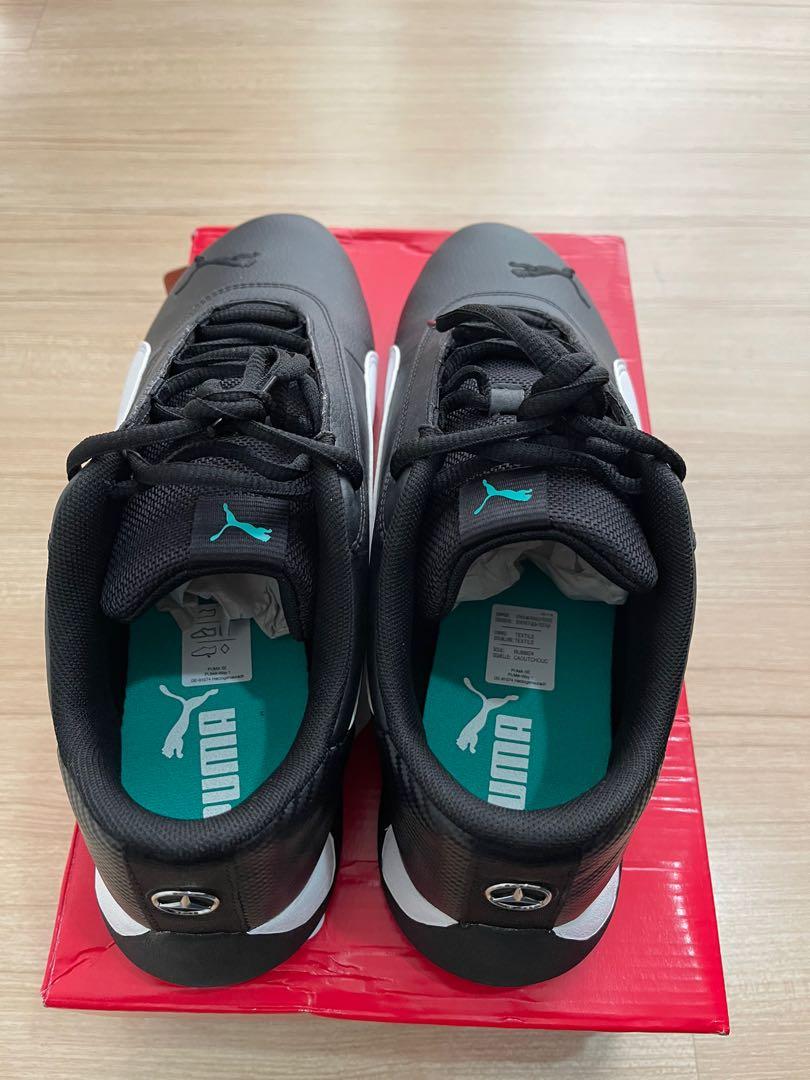 Puma mercedes shoes olive hot sale