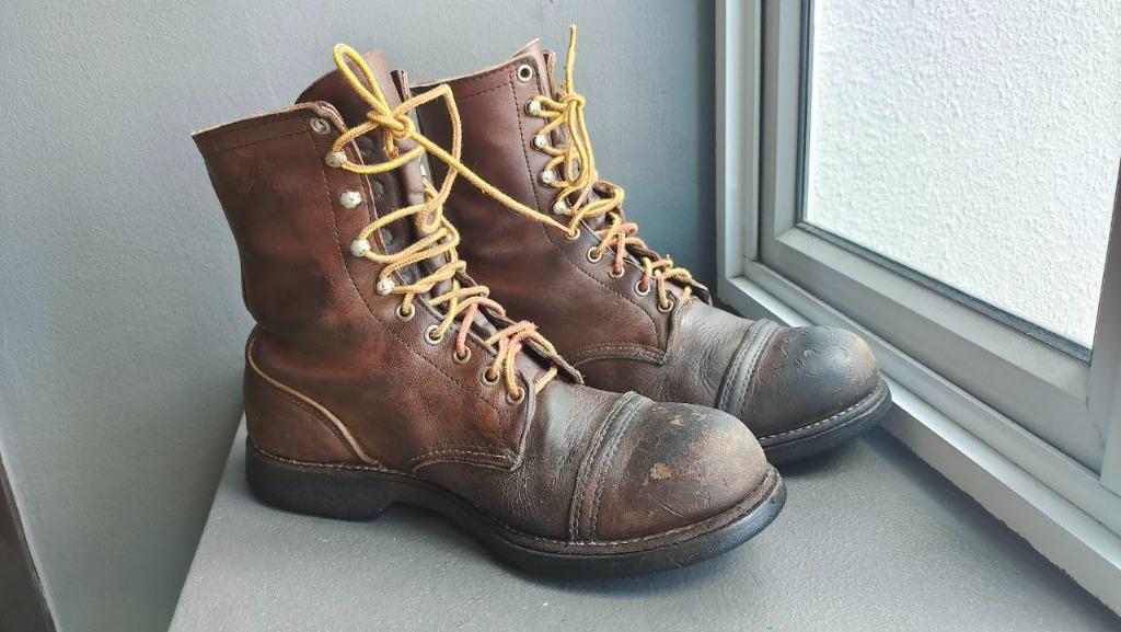 Red wing iron sales ranger safety toe