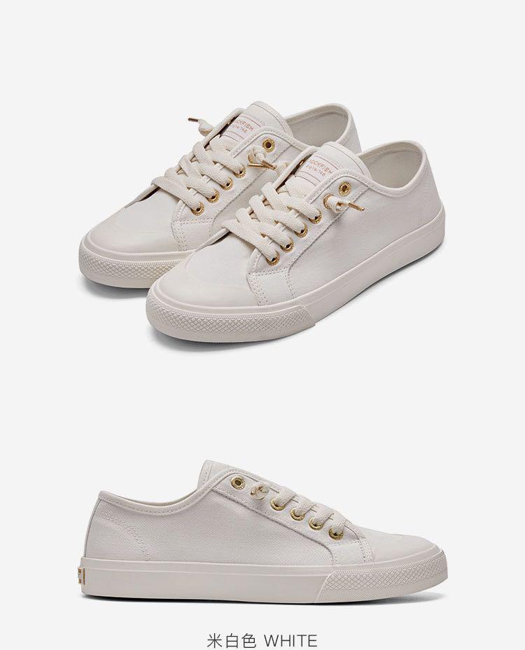 Rockfish canvas shoes WHITE