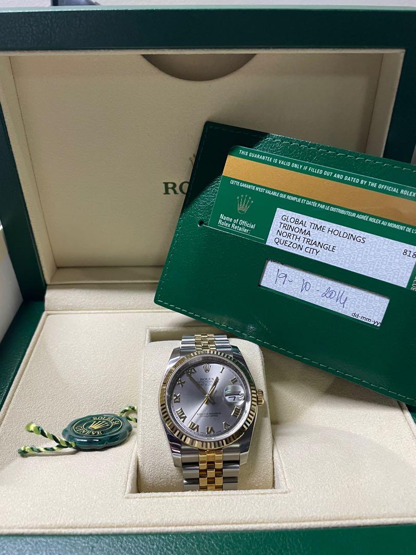 Rolex trinoma store
