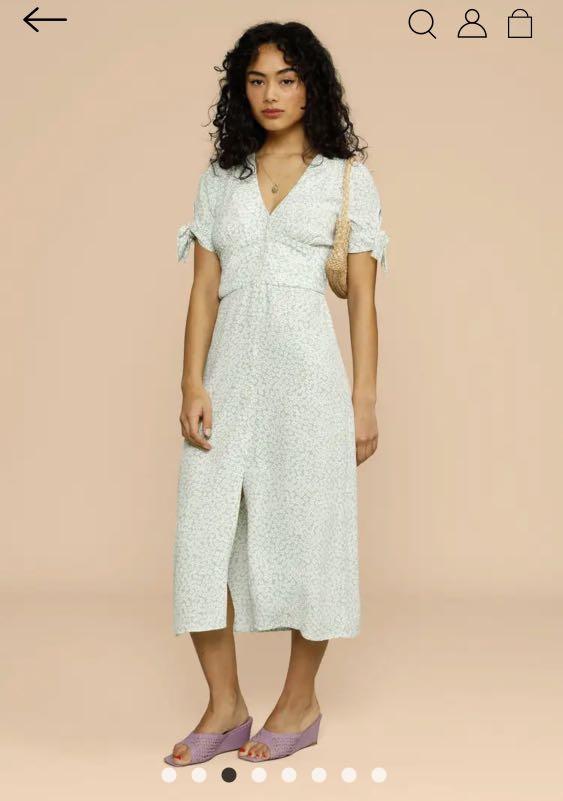 Rouje Laura dress Mint green