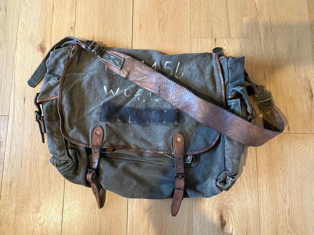 Rrl outlet messenger bag