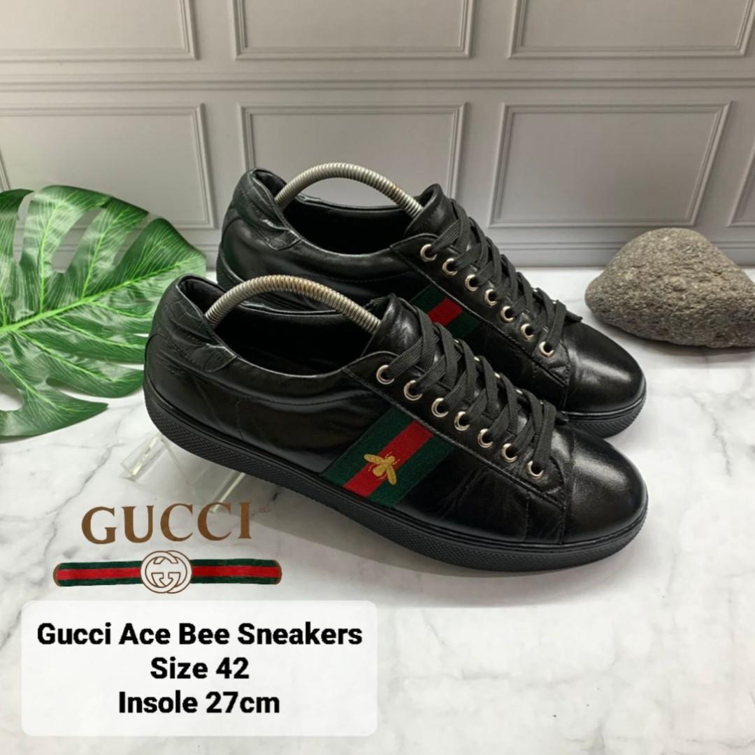 gucci ace embroidered