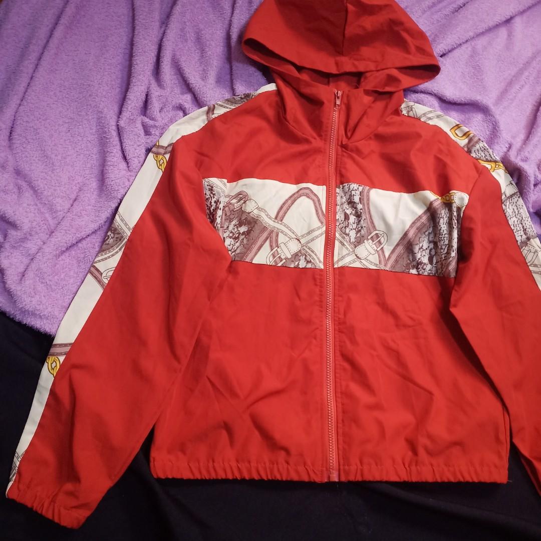 SHEIN Burnt orange Windbreaker, Women's 