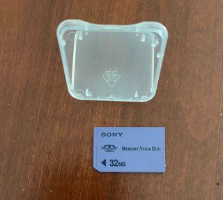 Sony Memory Stick Duo 32MB