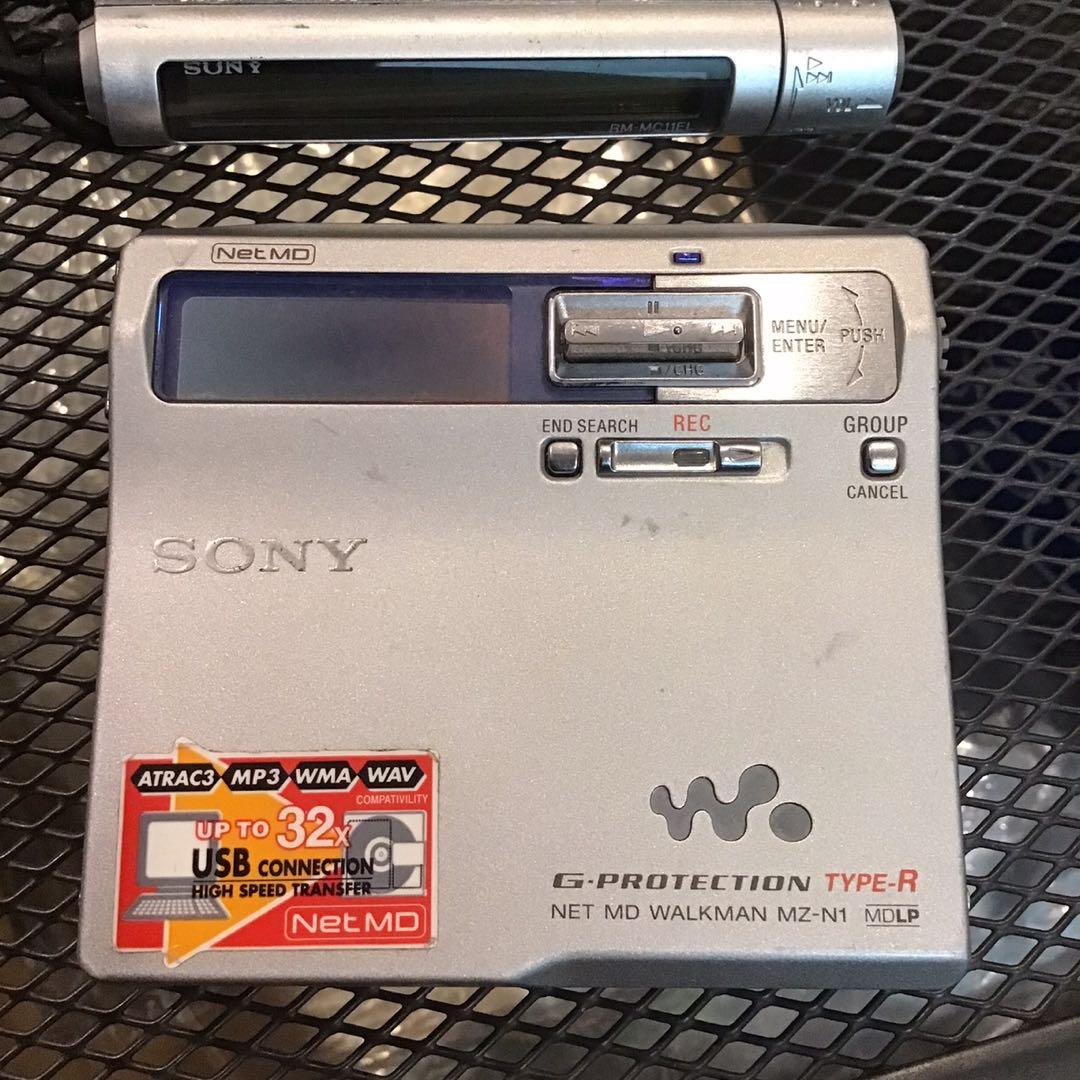 Sony MZ N1 minidisc player, Audio, Portable Audio Accessories on Carousell