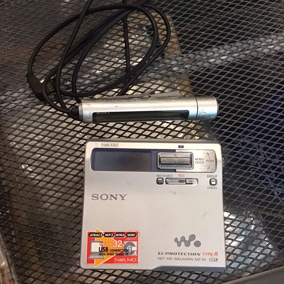 Sony MZ N1 minidisc player, Audio, Portable Audio Accessories on Carousell