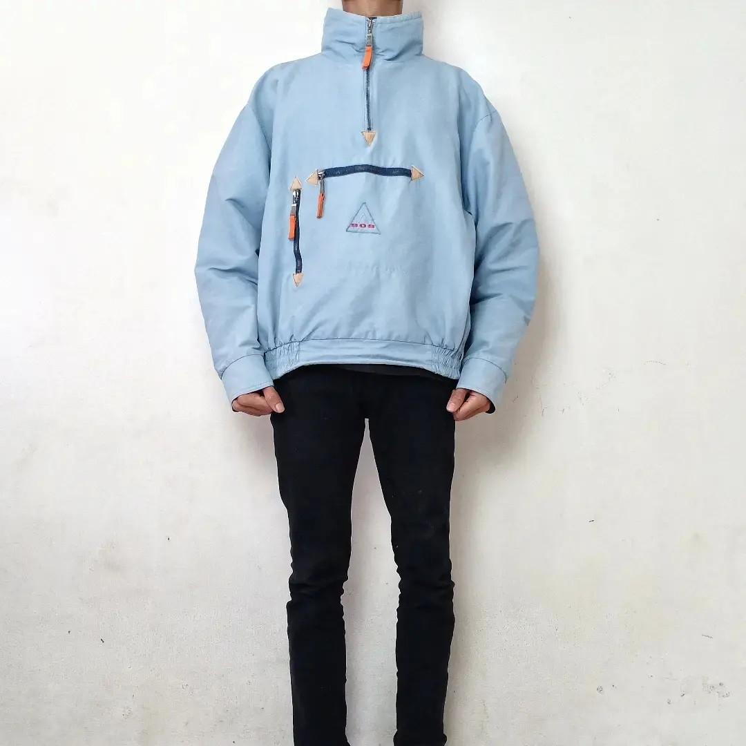 Sos vintage ski jacket cagoule jacket Fesyen Pria Pakaian