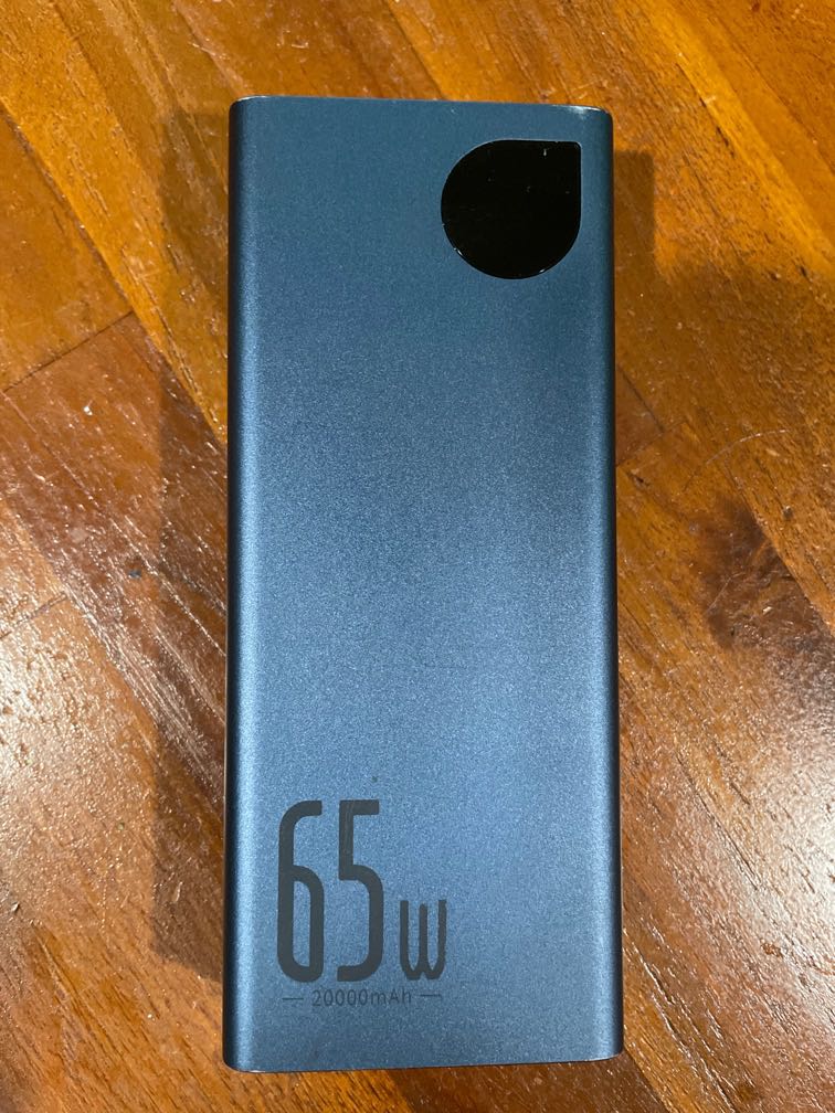 Spoilt Baseus Power Bank, 65W 20000mAh Laptop Portable Charger, Mobile