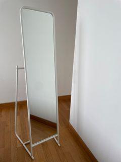 Standing Mirror with hooks