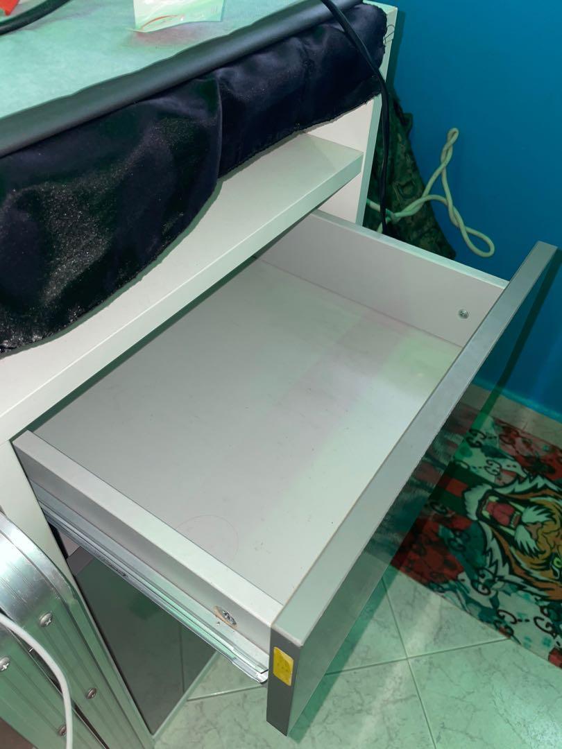 Study Draws Custom Study Table with Two Drawers and custom Black sheet , Furniture & Home ...
