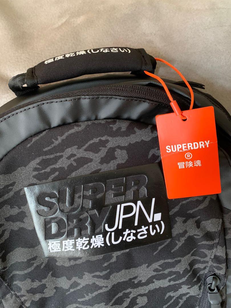 SuperDry Neo Tarp backpack, Men's Fashion, Bags, Backpacks on Carousell