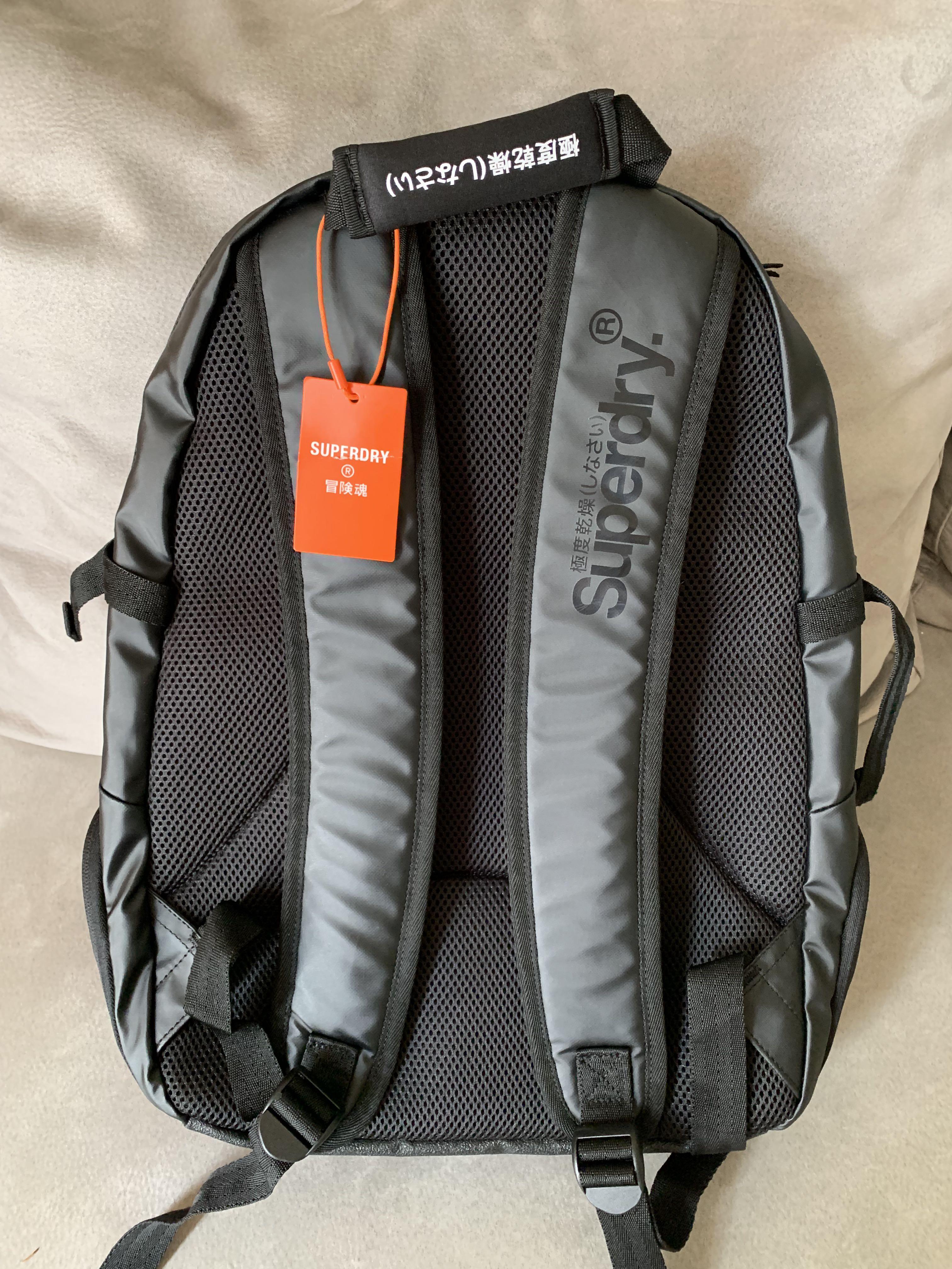 SuperDry Neo Tarp backpack, Men's Fashion, Bags, Backpacks on Carousell