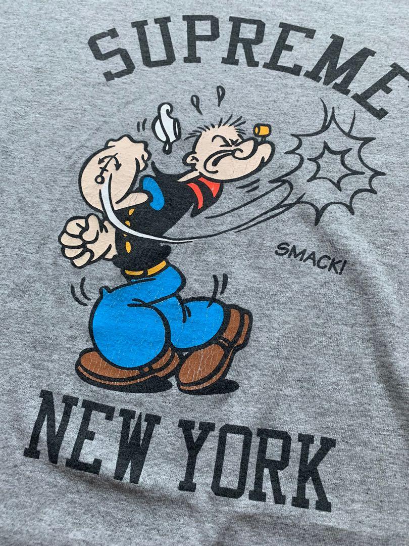 Supreme popeye on sale shirt
