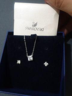 Swarovski Earrings and Necklace