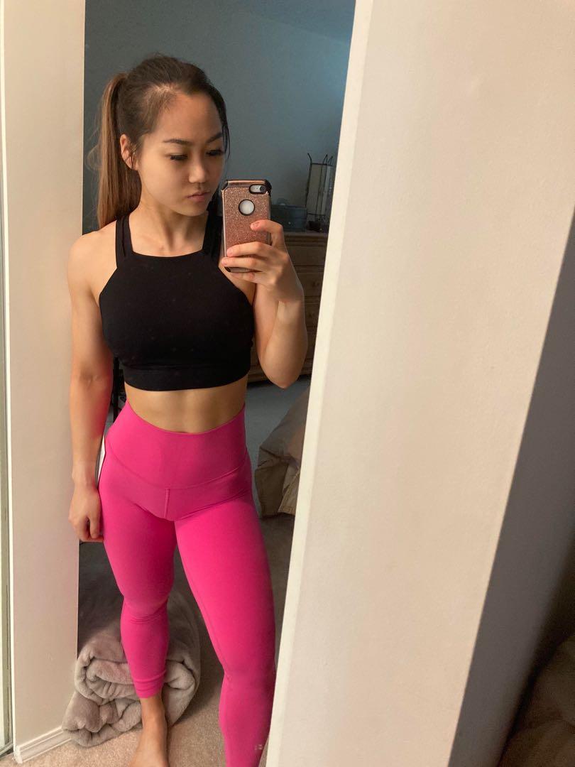 sonic pink lulu leggings