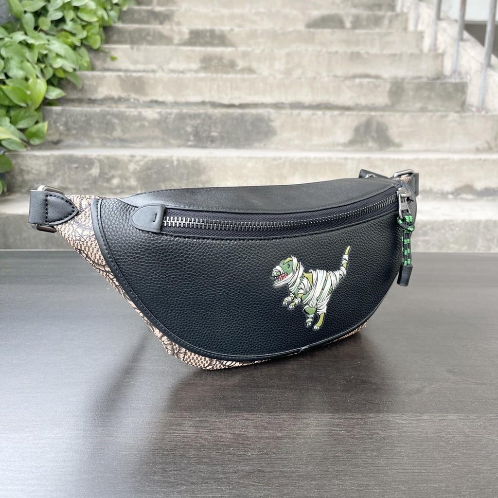 Tas coach rivington belt bag dino black waistbag