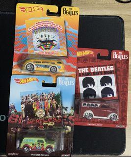 The Beatles hotwheels authentic (sold as set)