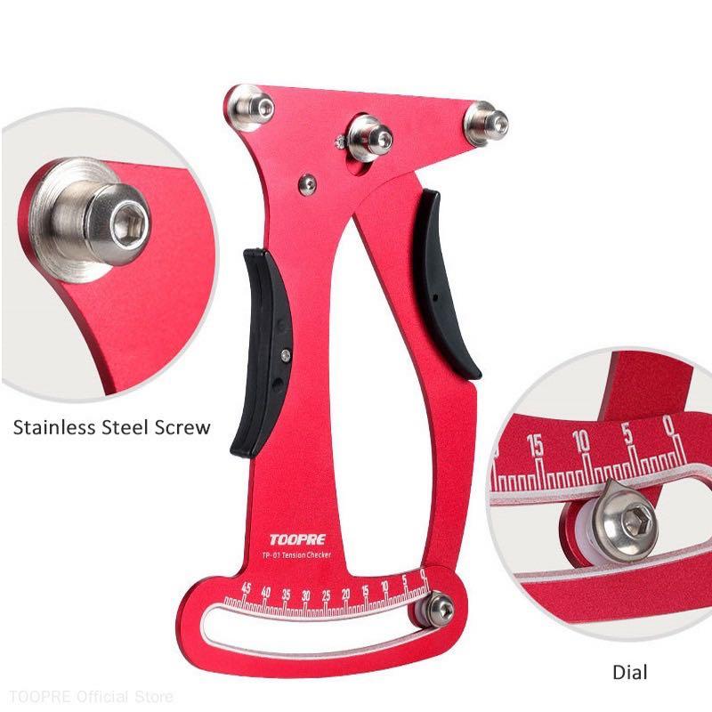 TOOPRE Bicycle Spoke Tension Meter Mountain Bike Spoke Correction Tool