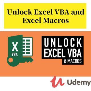 Udemy- Unlock Excel VBA and Excel Macros