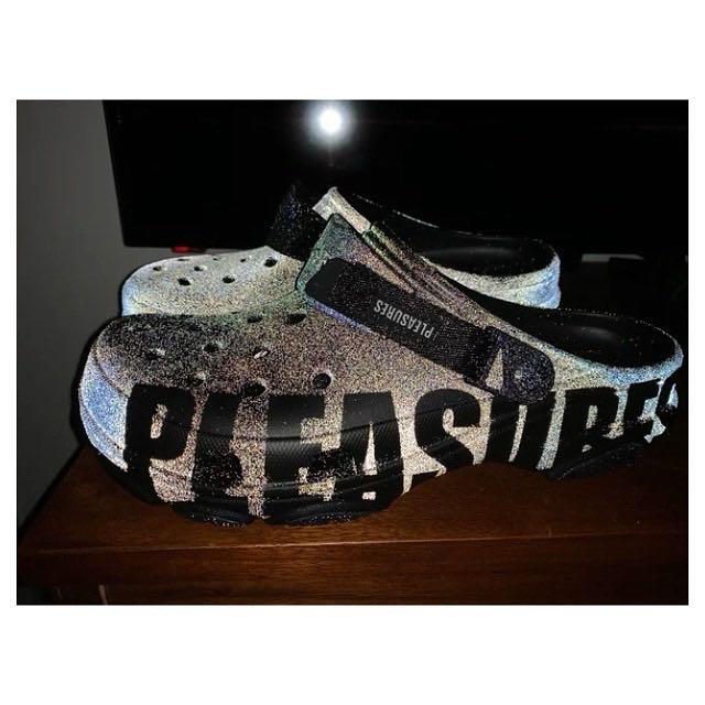 Pleasures crocs store for sale