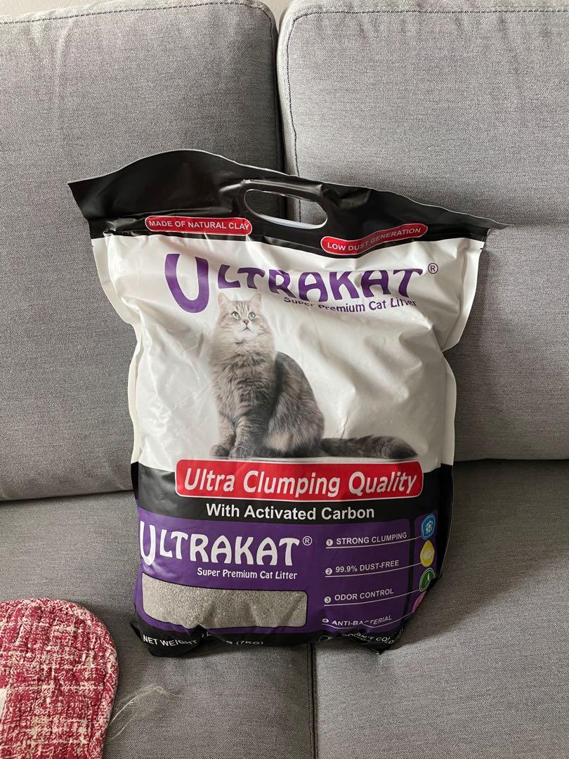 Ultrakat Super Clumping with Activated Carbon Cat Litter, Pet Supplies