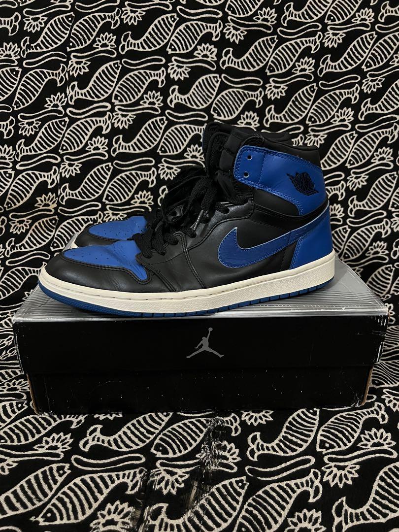 VINTAGE 2001 NIKE AIR JORDAN 1 HIGH ROYAL BLUE
